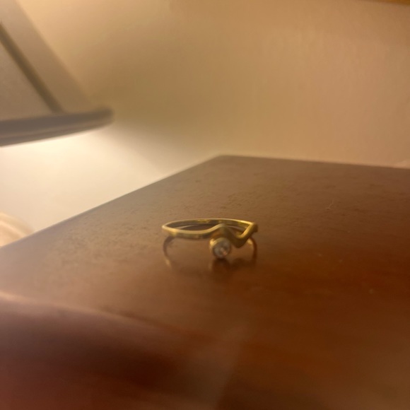 ASOS Gold Cocktail Ring - Picture 2 of 2